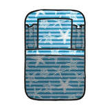 Starfish blue blackground Car Seat Back Organizer