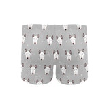 Bull Terrier Pattern Print Design 05 Men's Swimming Trunks