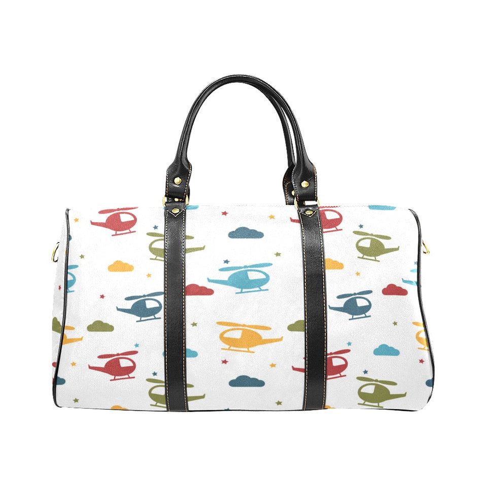 Colorful helicopter pattern Travel Bag