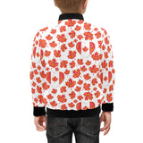 Canada Pattern Print Design 02 Kids' Boys' Girls' Bomber Jacket