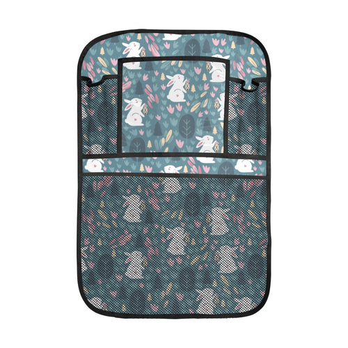 Cute rabbit pattern Car Seat Back Organizer