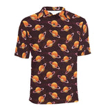 Hamburger Pattern Print Design 05 Men's All Over Print Polo Shirt