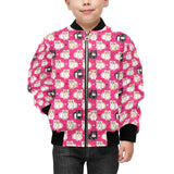 Guinea Pig Pattern Print Design 01 Kids' Boys' Girls' Bomber Jacket