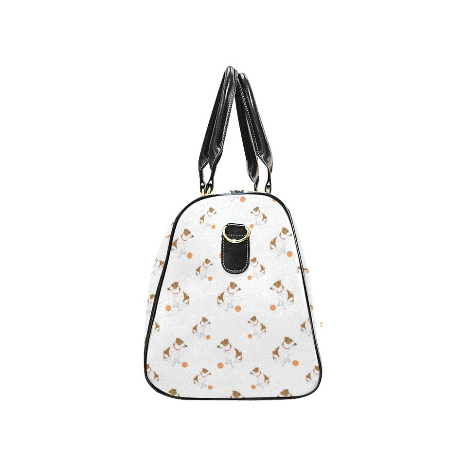 Jack Russel Pattern Print Design 05 Travel Bag