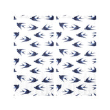 Swallow Pattern Print Design 03 Gauze Curtain