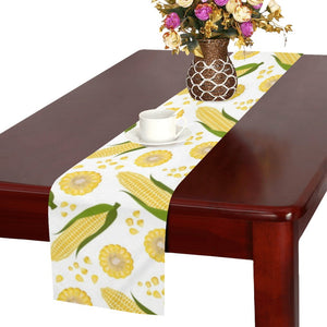 Corn Pattern Print Design 05 Table Runner