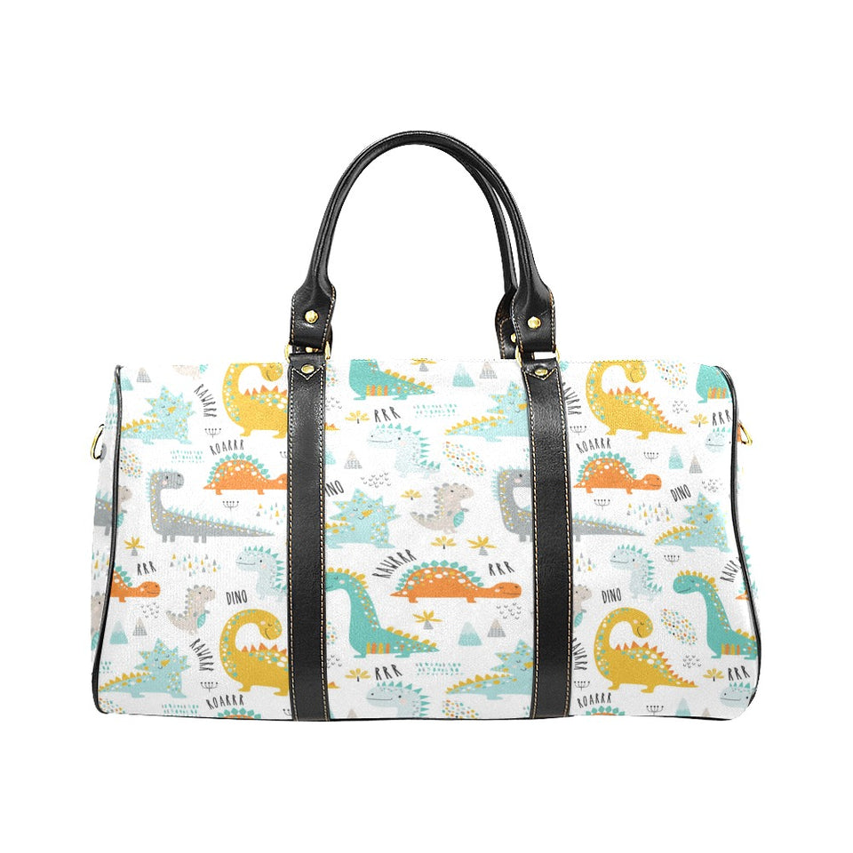 Cute funny kids dinosaurs pattern Travel Bag