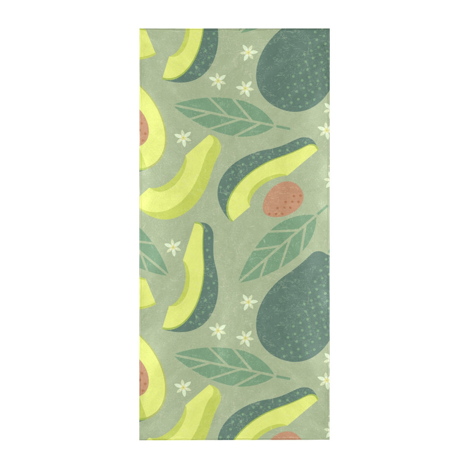 Avocado pattern Beach Towel