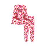 Lips Pattern Print Design 01 Kids' Boys' Girls' All Over Print Pajama Set