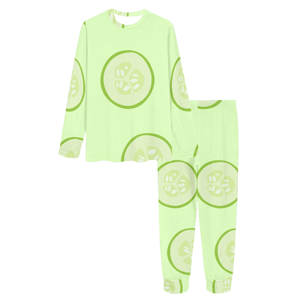 Cucumber pattern Women's All Over Print Pajama Set