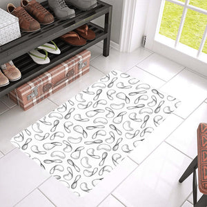 Potato Chips Pattern Print Design 04 Doormat