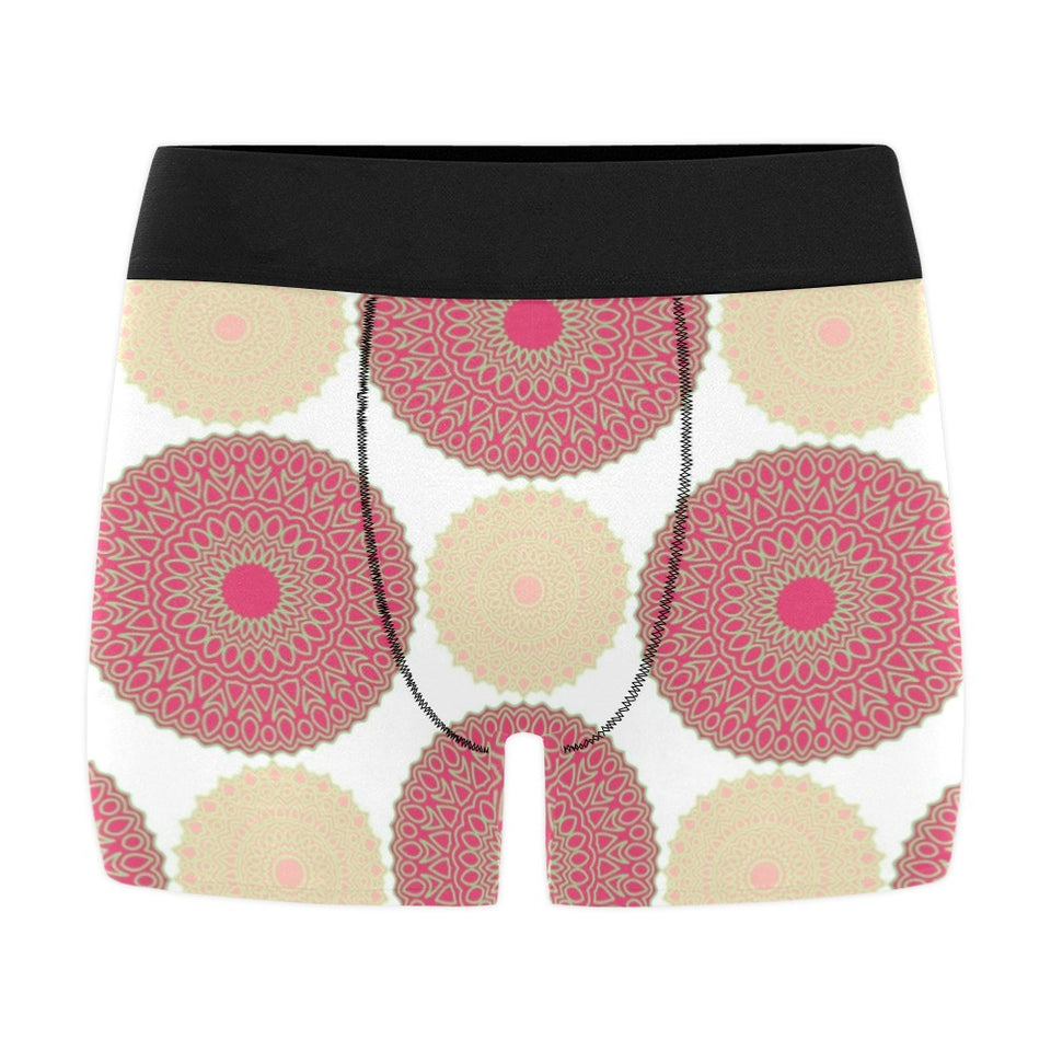 Circle indian pattern Men's All Over Print Boxer Briefs Men's Underwear