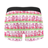 Teddy Bear Pattern Print Design 04 Men's All Over Print Boxer Briefs Men's Underwear