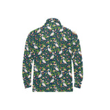 Pelican Pattern Print Design 05 Men's Long Sleeve Polo Shirt