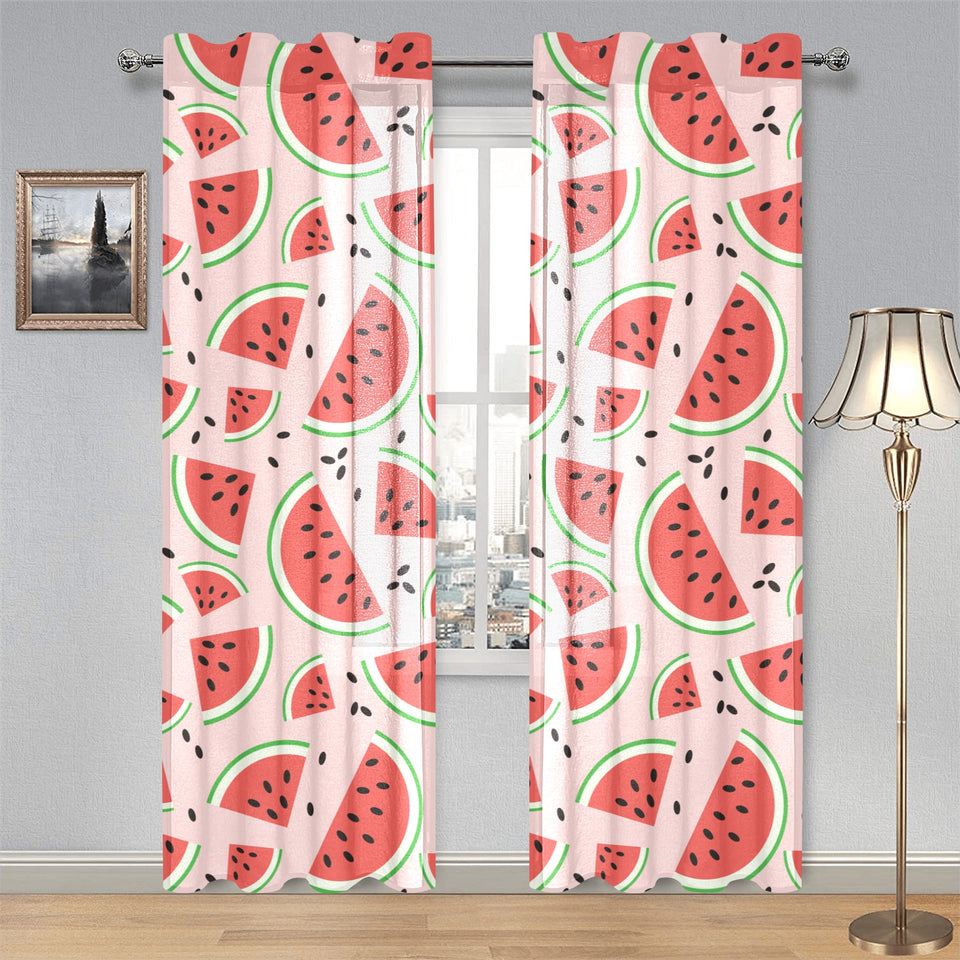 Watermelon pattern Gauze Curtain
