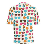 Sun Glasses Pattern Print Design 03 Men's All Over Print Polo Shirt