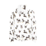 Chihuahua dog pattern Men's Padded Hooded Jacket