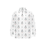 Penguin pattern Men's Long Sleeve Polo Shirt