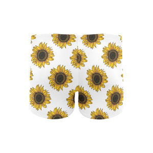 sunflowers design pattern Men's Swimming Trunks