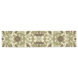 Light Green camouflage pattern Table Runner