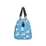 Cute sea lion seal pattern background Travel Bag