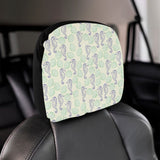 Seahorse shell pattern Car Headrest Cover