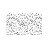 Pigeon Pattern Print Design 05 Doormat