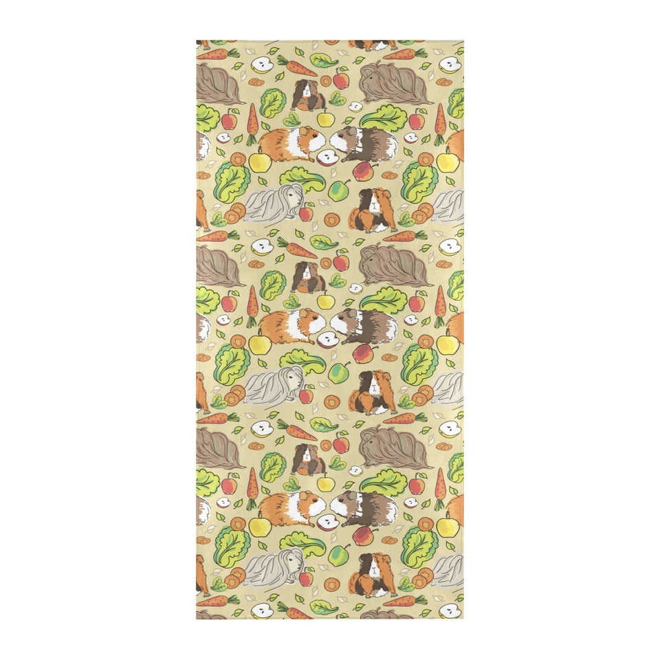 Guinea Pig Pattern Print Design 04 Beach Towel