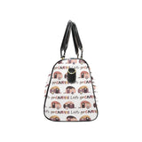 Camper Van Pattern Print Design 01 Travel Bag
