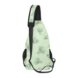 broccoli sketch pattern All Over Print Chest Bag