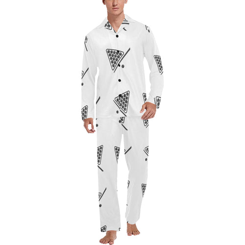 Billiard Ball Pattern Print Design 03 Men's Long Pajama Set