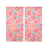Colorful candy pattern Gauze Curtain