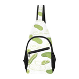 Cucumber sketch pattern All Over Print Chest Bag
