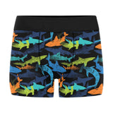Colorful shark Men's All Over Print Boxer Briefs Men's Underwear