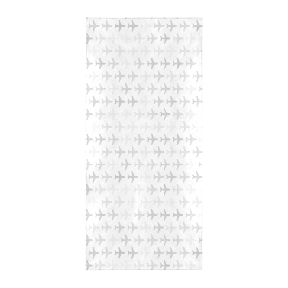Airplane print pattern Beach Towel