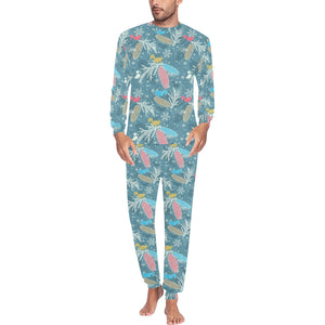 Squirrel Pattern Print Design 01 Men's All Over Print Pajama