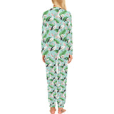 Pelican Pattern Print Design 01 Women's All Over Print Pajama Set