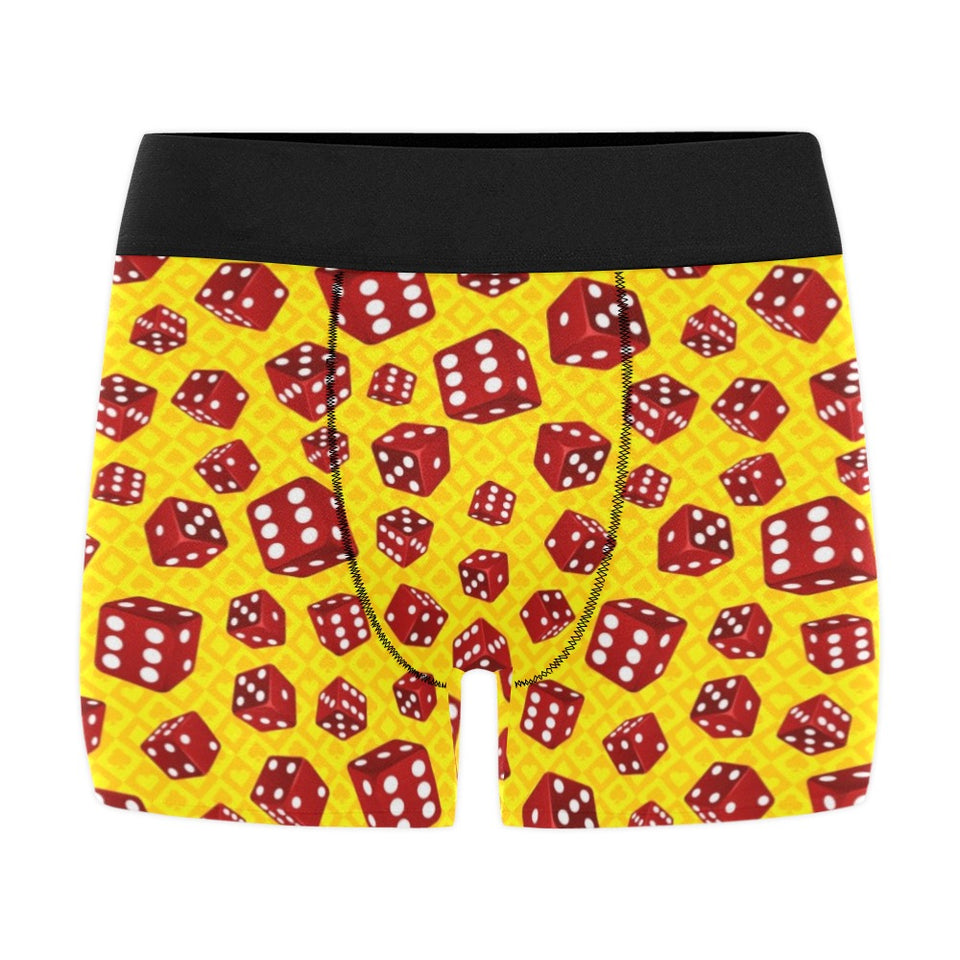 Dice Pattern Print Design 04 Men's All Over Print Boxer Briefs Men's Underwear