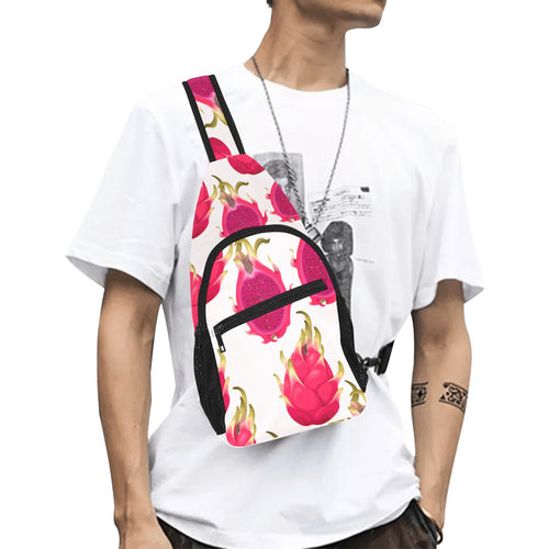 dragon fruits design pattern All Over Print Chest Bag