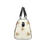 Bee honeycomb seamless design pattern Travel Bag