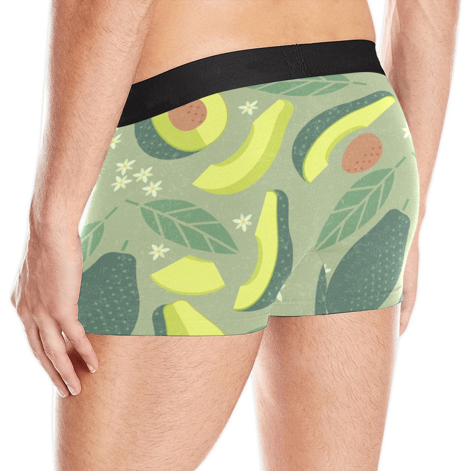 Avocado pattern Men's All Over Print Boxer Briefs Men's Underwear