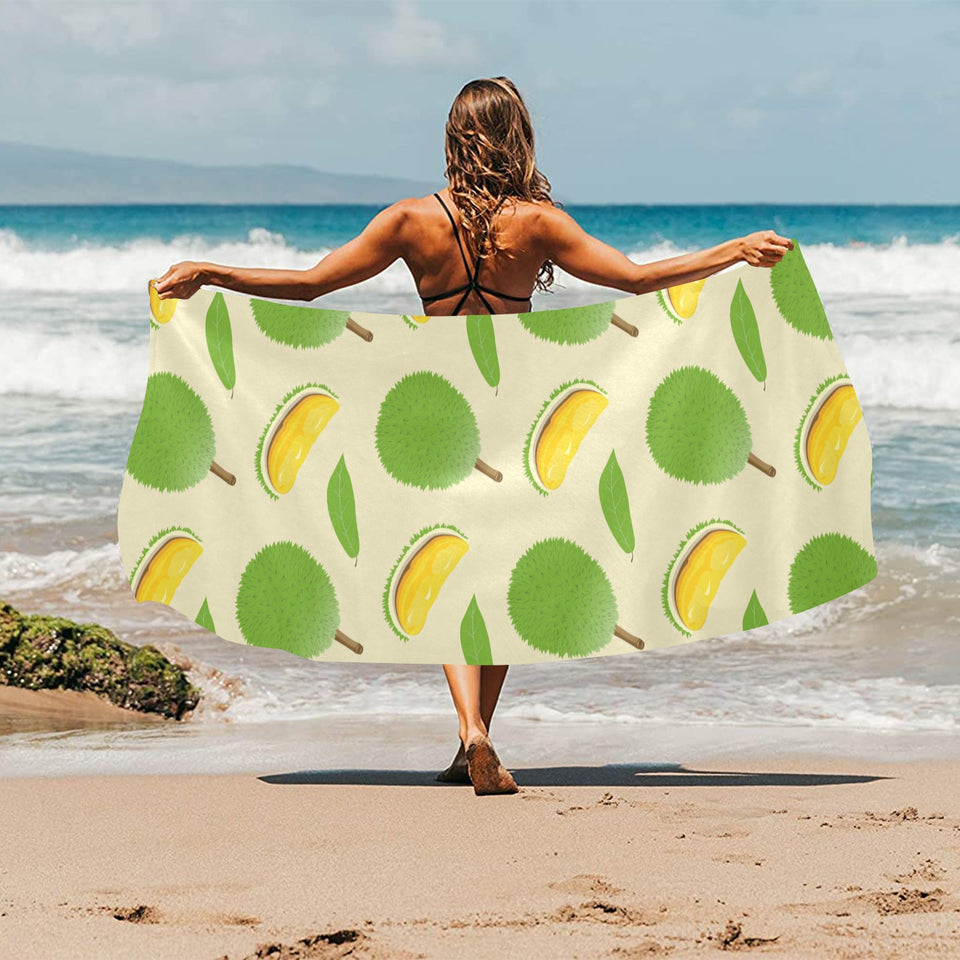 Durian pattern Beach Towel
