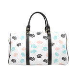 Dog Paws Pattern Print Design 04 Travel Bag