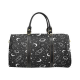 Hand drawn space rocket star planet Travel Bag