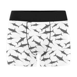 Swordfish Pattern Print Design 04 Men's All Over Print Boxer Briefs Men's Underwear