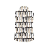 Piano Pattern Print Design 04 Men's Padded Vest
