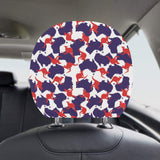 Kangaroo Australian pattern Car Headrest Cover