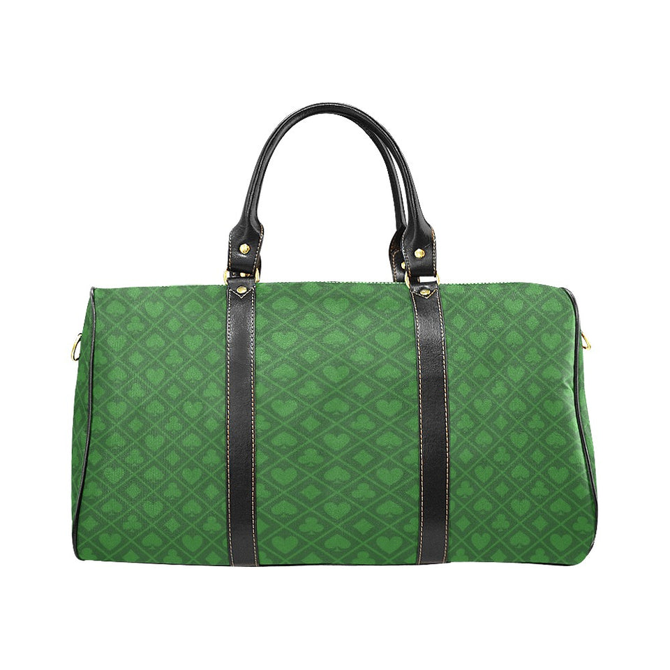 Casino Cards Suits Pattern Print Design 04 Travel Bag