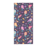 beautiful mermaid Fish jellyfish algae other marin Beach Towel