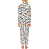 Sun Glasses Pattern Print Design 01 Women's All Over Print Pajama Set